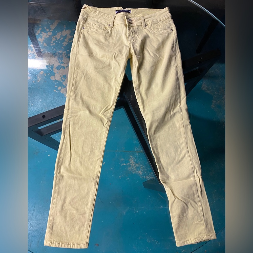Vigoss yellow skinny jean size 29